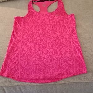 Pink yoga top